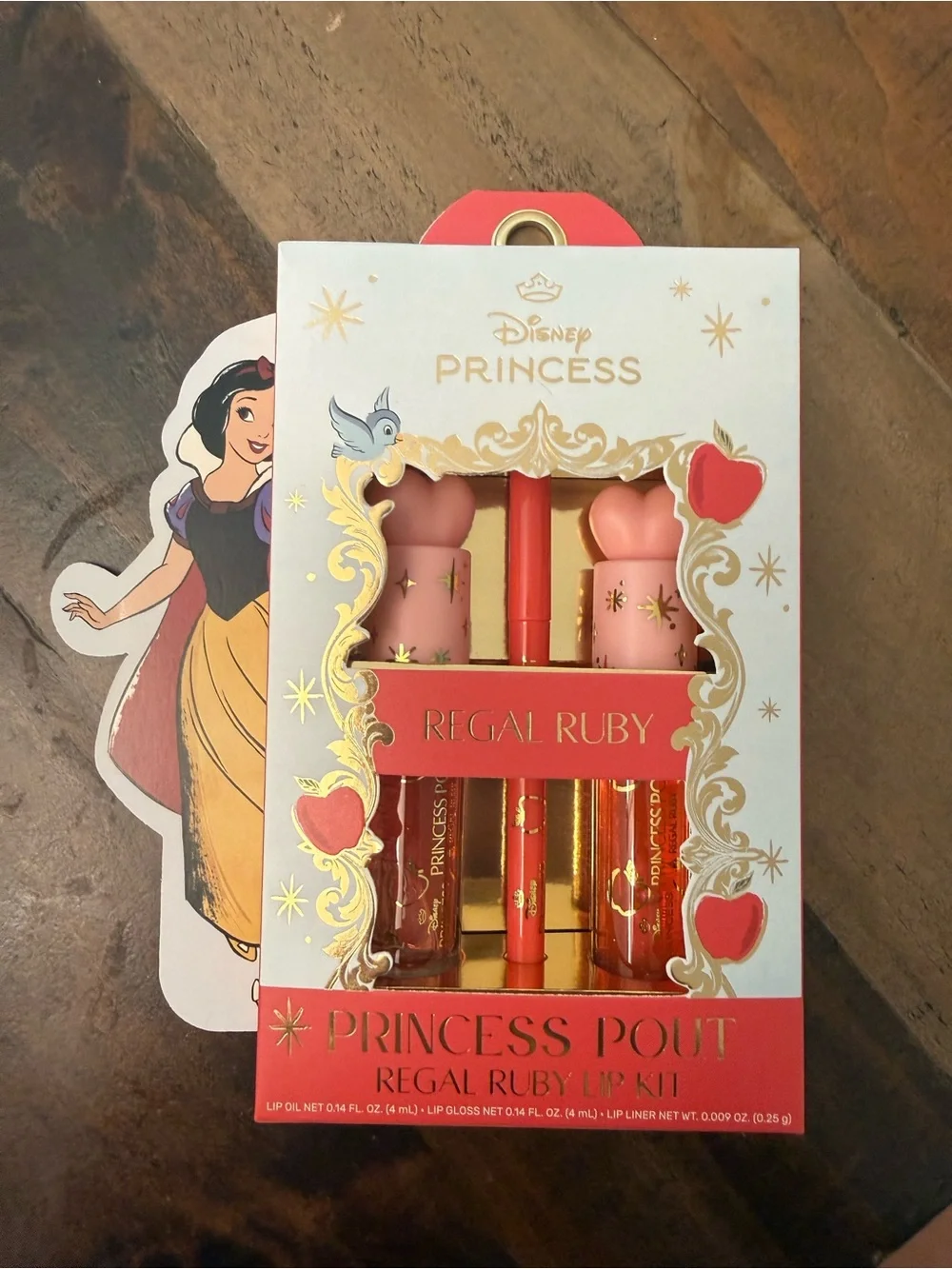 Disney Princess Regal Ruby Lip Kit - Pink and Red